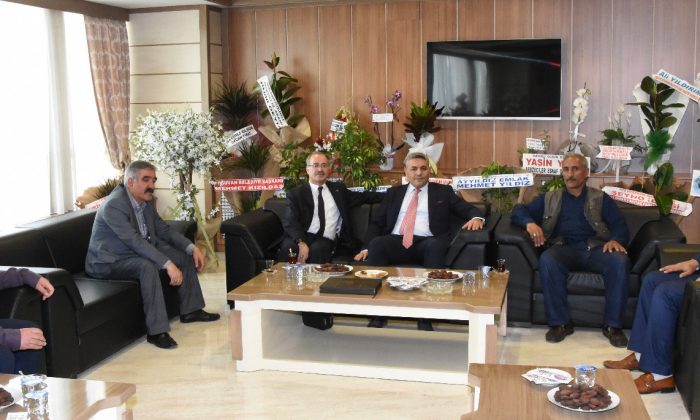 MP’den TSO Başkanı Sadıkoğluna ‘hayırlı olsun ziyaret