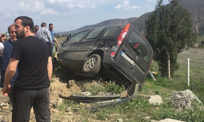 Tosya’da trafik kazası: 2 yaralı