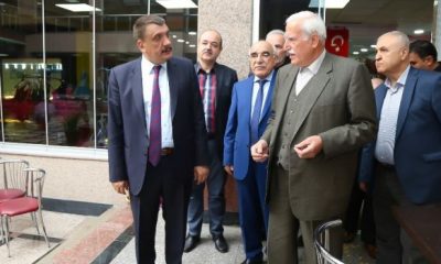 Başkan Gürkan Kapalı Çarşı esnafı ile bir araya geldi