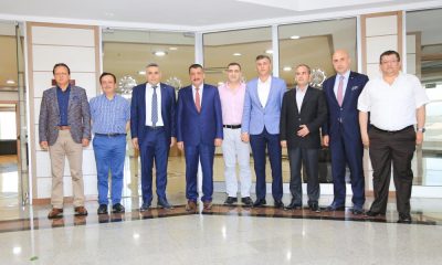 Başkan Gürkan, Sadıkoğlu’na Hayırlı Olsun Ziyaretinde Bulundu