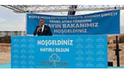 SADIKOĞLU TEMEL ATMA TÖRENİNE KATILDI