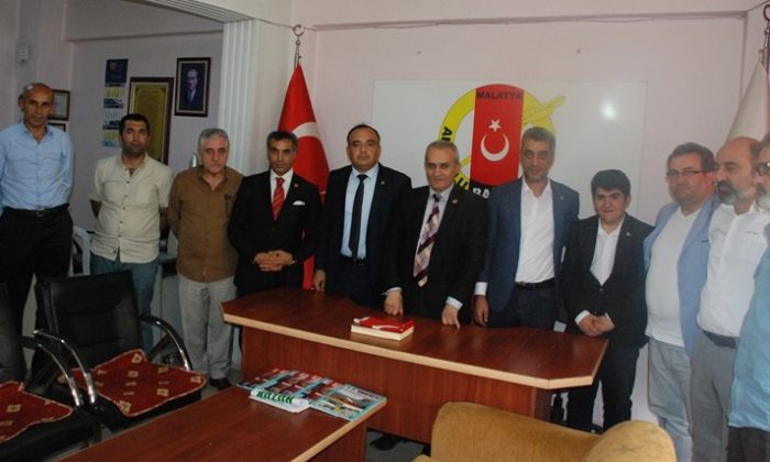 BBP )Büyük Birlik Partisi Yeşilyurt İlçe Yönetiminden Anadolu Basın Birliğine Ziyaret