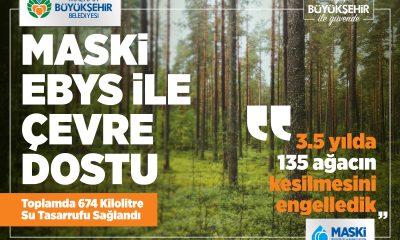 MASKİ EBYS İLE ÇEVRE DOSTU