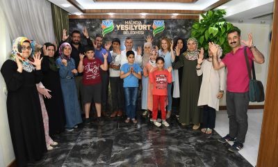 BAŞKAN ÇINAR, KURAN-I KERİM EĞİTİM ALAN İŞİTME ENGELLİ ÇOCUKLARLA İŞARET DİLİYLE KONUŞTU