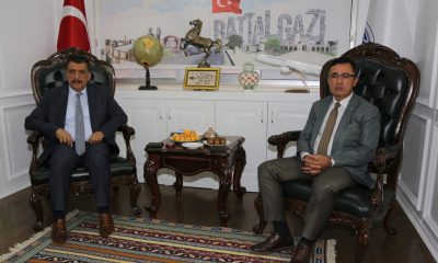 MASKİ GENEL MÜDÜRÜ MUMCU, BAŞKAN GÜRKAN İLE BİR ARAYA GELDİ