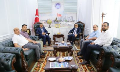 TSO Başkanı ve TOBB Yönetim Kurulu Üyesi Sadıkoğlu, Başkan Gürkan İle İstişarede Bulundu