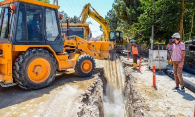 HEKİMHAN MERKEZİN İÇMESUYU VE KANALİZASYON ALTYAPISI TAMAMEN YENİLENDİ