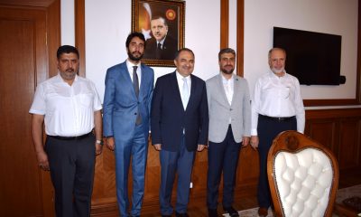 VALİ KABAN, SAADET PARTİSİ GENEL BAŞKAN YARDIMCISI CANBAY’I MAKAMINDA KABUL ETTİ