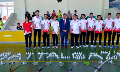 BAŞKAN GÜRKAN, BADMİNTON SPORCULARI İLE BİR ARAYA GELDİ