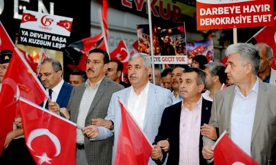 15 Temmuz Malatya Millet Meydanının tek ortak sesi