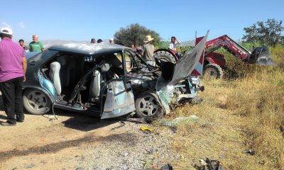 AKÇADAĞ BAHRİ’DE TRAFİK KAZASI