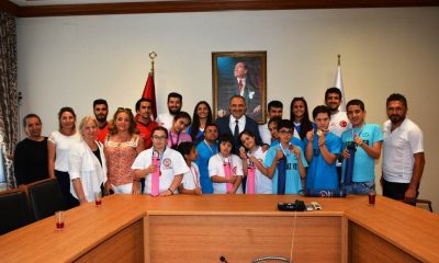 VALİ KABAN, ÖZEL SPORCULARIMIZI ÖDÜLLENDİRDİ