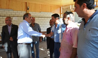 VALİ KABAN, DOĞANYOL MUHTARLARIYLA, KURUM YETKİLİLERİNİ BİR ARAYA GETİRDİ