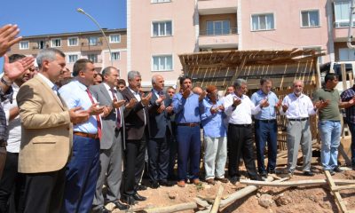 VALİ KABAN, ÖZ YILDIZTEPE KUR’AN KURSU VE CAMİİ TEMEL ATMA TÖRENİNE KATILDI