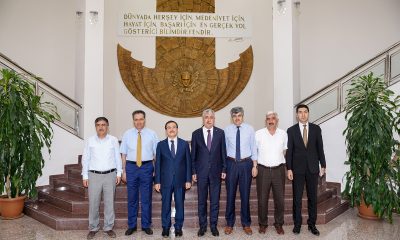 BAŞKAN POLAT İNÖNÜ ÜNİVERSİTESİ VE EMNİYET MÜDÜRLÜĞÜNÜ ZİYARET ETTİ