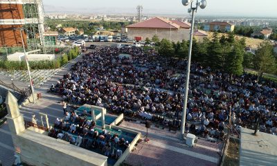 GEDİK NAMAZGÂH ALANI BAYRAM NAMAZINDA DOLDU TAŞTI