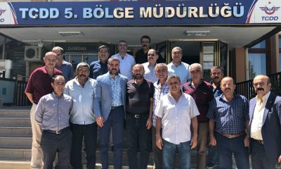 BAŞKAN AVŞAR’DAN TCDD.5.BÖLGE MÜDÜRLÜĞÜNE ZİYARET