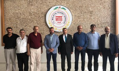 MHP Malatya İl Başkanı Avşar MTB Başkanı Özcan! ziyaret