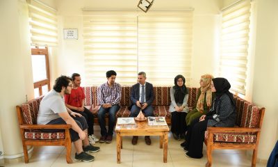 BAŞKAN ÇINAR, İL MİLLİ EĞİTİM MÜDÜRÜ TATLI’YI MAKAMINDA ZİYARET ETTİ