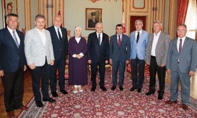 Malatya Heyetinden TBMM Başkanı Yıldırım Ve Bakan Kurum’a Ziyaret