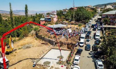 PÜTÜRGE İLÇE TERMİNALİNİN TEMELİ ATILDI