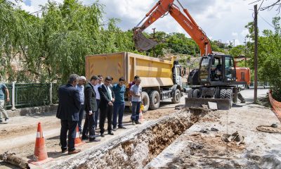 GÖNÜLTAŞ CADDESİ’NİN ALTYAPISI YENİLENDİ