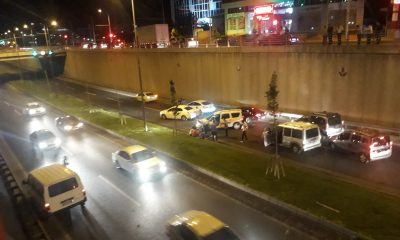 ALT GEÇİTTE TRAFİK KAZASI