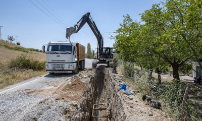 MASKİ’DEN 7 MAHALLEDE 3.950 METRELİK KANALİZASYON HATTI