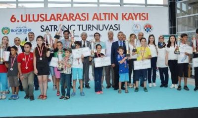 6. Uluslararası Altın Kayısı Satranç Turnuvası Son Erdi