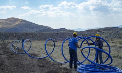 ARAPGİR ÇİĞNİR’İN İÇMESUYU ALTYAPISI YENİLENİYOR