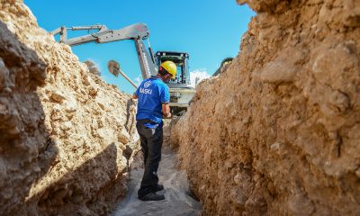 MASKİ’DEN 8 MAHALLEYE 8 BİN 800 METRELİK İÇMESUYU HATTI