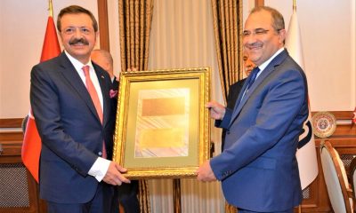 HİSARCIKLIOĞLU, VALİ KABAN’I ZİYARET ETTİ