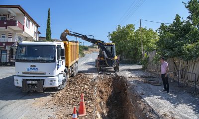 3 MAHALLEYE 5 BİN 650 METRELİK KANALİZASYON ALTYAPISI