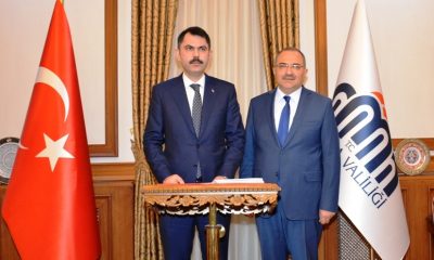 ÇEVRE VE ŞEHİRCİLİK BAKANI MURAT KURUM İLİMİZİ ZİYARET ETTİ