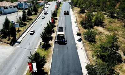 Eski Malatya Yolu Asfaltlanıyor