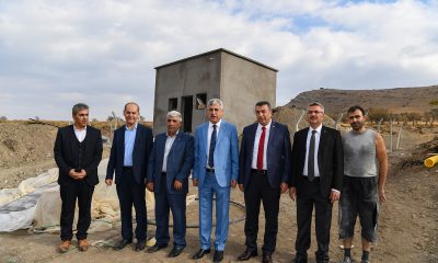 BAŞKAN POLAT, ERENLİ’DE YAPIMI SÜREN İÇMESUYU DEPOSUNU İNCELEDİ