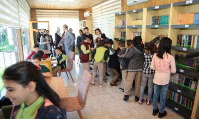 MİLLET KIRAATHANESİ BÜNYESİNDE OLUŞTURULAN KÜTÜPHANE YOĞUN İLGİ GÖRÜYOR