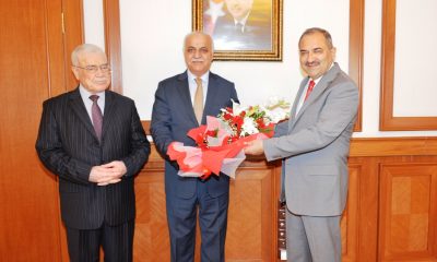 CAMİLER VE DİN GÖREVLİLERİ HAFTASI NEDENİYLE VALİ KABAN’A ZİYARET