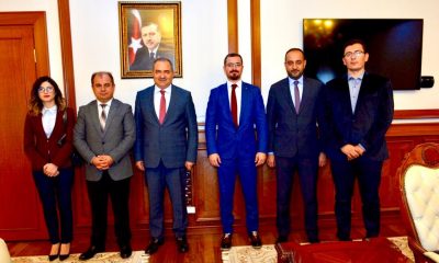 BARO BAŞKANINDAN VALİ KABAN’A ZİYARET