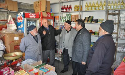 Fendoğlu Malatya’da Esnaflarla buluştu.