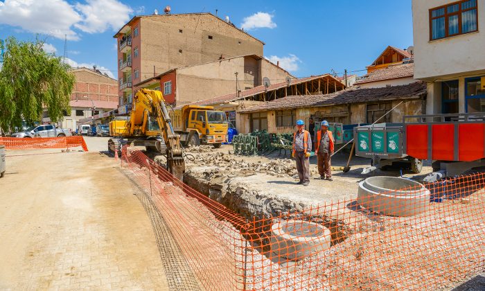 3 MAHALLEDE KANALİZASYON ALTYAPISI ÇALIŞMALARI TAMAMLANDI