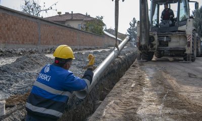 HANIMINÇİFTLİĞİ MAHALLESİ’NDE İÇMESUYU ALTYAPISI ÇALIŞMALARI DEVAM EDİYOR