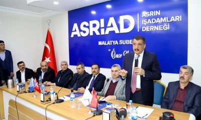 GÜLLE VE BAŞKAN GÜRKAN, ASRIN İŞADAMLARI DERNEĞİ ÜYELERİ İLE BİR ARAYA GELDİ