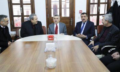 GÜLLE VE BAŞKAN GÜRKAN, ENSAR VAKFI YÖNETİMİ İLE BİRARAYA GELDİ