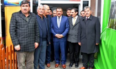 BAŞKAN GÜRKAN, ORGANİK MEYVE ÜRETİCİLERİ BİRLİĞİ ÜYELERİ İLE BİRARAYA GELDİ