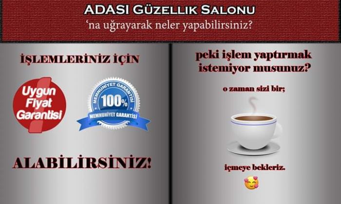 ADASİ GUZELLİK SALONUNDA YENİLİKLER BİTMİYOR