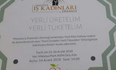 MALATYA İŞ KADINLARI DERNEĞİNDEN ORGANİZASYON