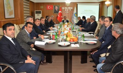 VALİ BARUŞ BAŞKANLIĞINDA 1. OSB MÜTEŞEBBİS HEYET TOPLANTISI YAPILDI