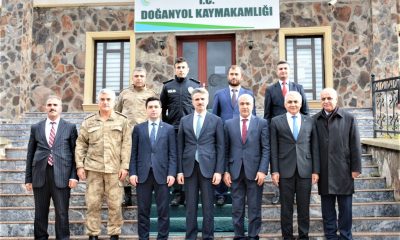 VALİ BARUŞ, DOĞANYOL İLÇESİNDE TOPLANTI VE ZİYARET VE İNCELEMELERDE BULUNDU