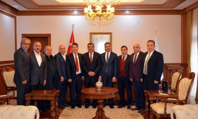 AVRUPA MALATYALILAR FEDERASYONUNDAN VALİ BARUŞ’A ZİYARET